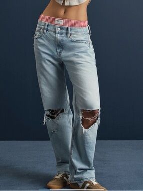American Eagle Outfitters Light Wash Women's Skinny Jeans